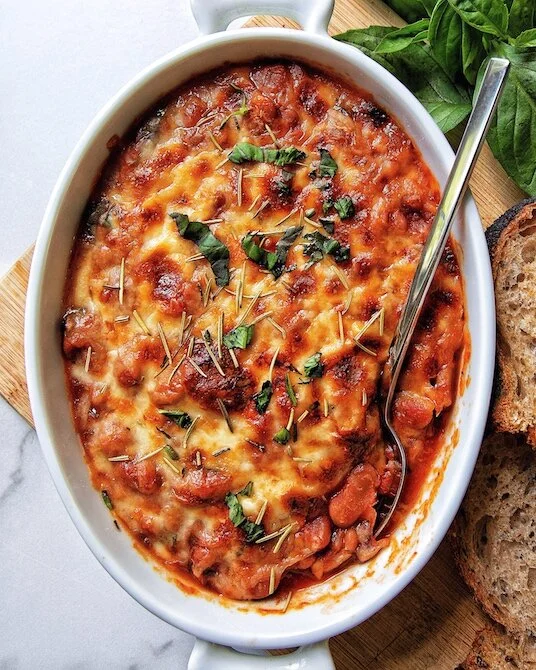 Pressure Cooker Pizza Beans