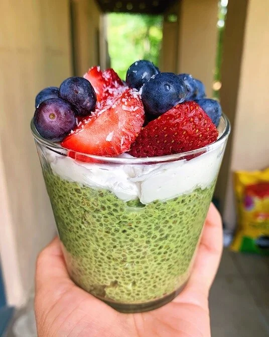 Matcha Chia Pudding