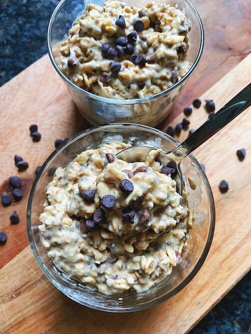 Cookie Dough Overnight Oats — Kale Me Maybe