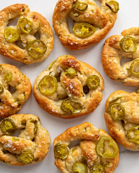 Jalapeño Soft Pretzels