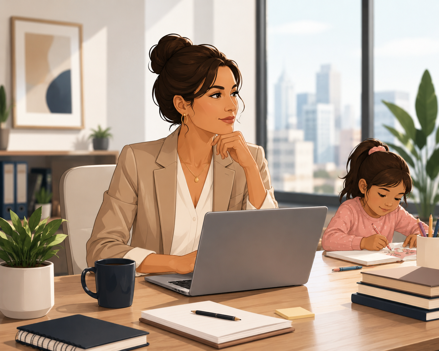 Working mothers and caretakers are navigating career transitions whether it is in their control or not.