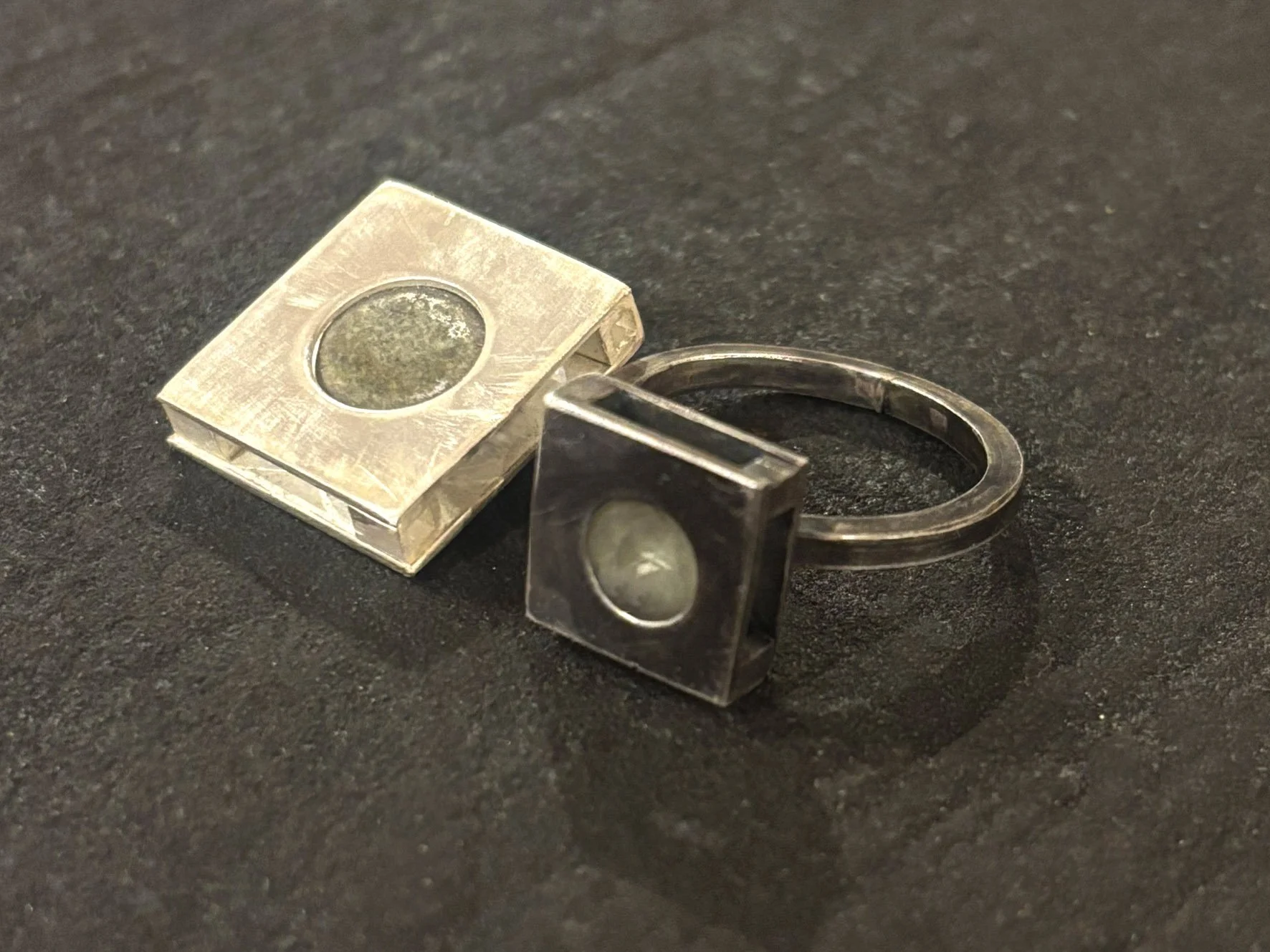 KaraBurrowes-Jewellery-Pebble-ring&brooch.jpg