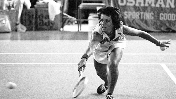 Billie Jean King - Tennis icon and advocate for gender equality.