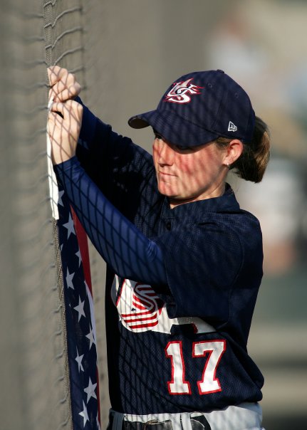 Robin Wallace played for the USA Baseball Women’s National Team in 2004, which won the gold in the first Women’s World Cup of Baseball. She is the first female scout hired by Major League Baseball.