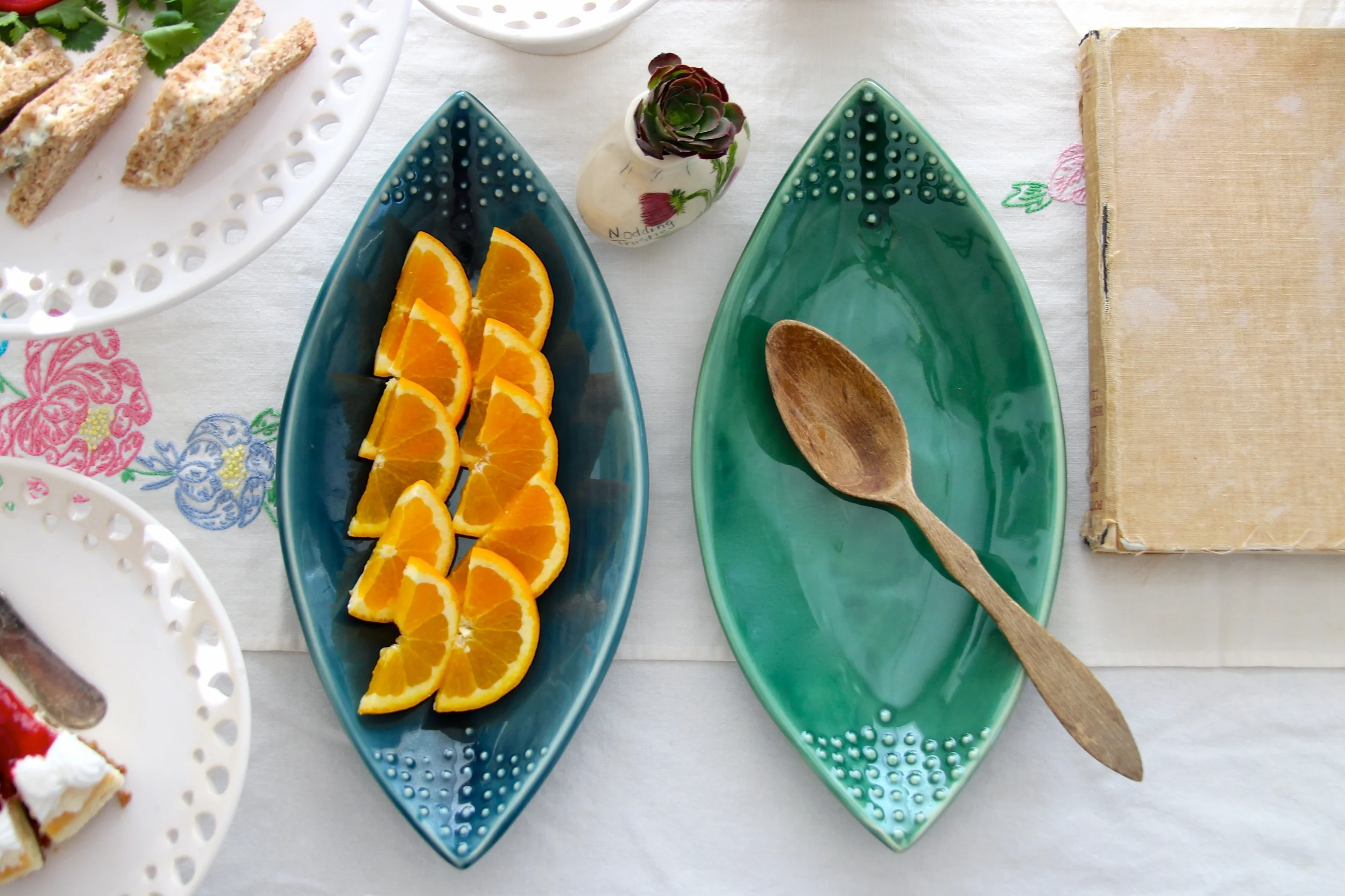 Teardrop Platters