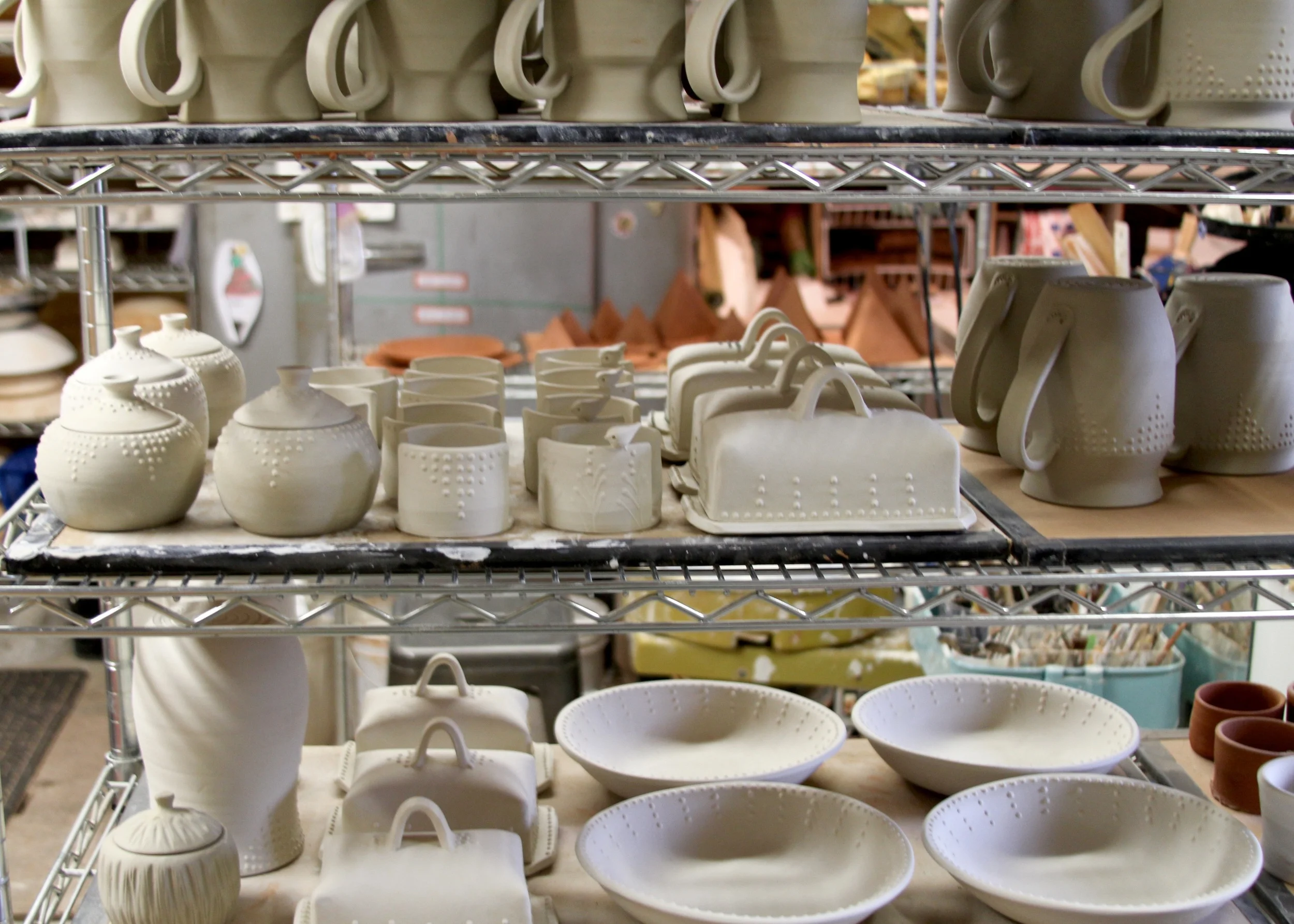 Pottery Studio Tour
