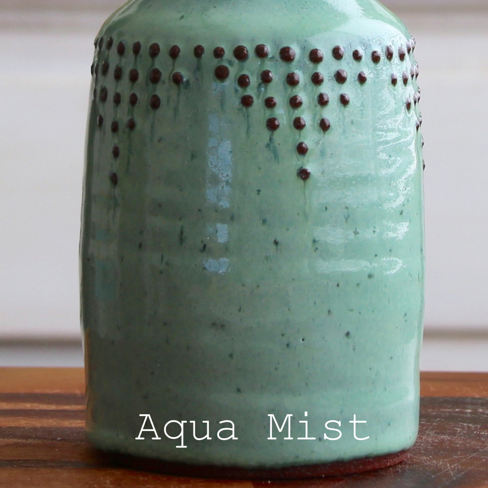 Sponge Holder in Aqua Mist — Back Bay Pottery