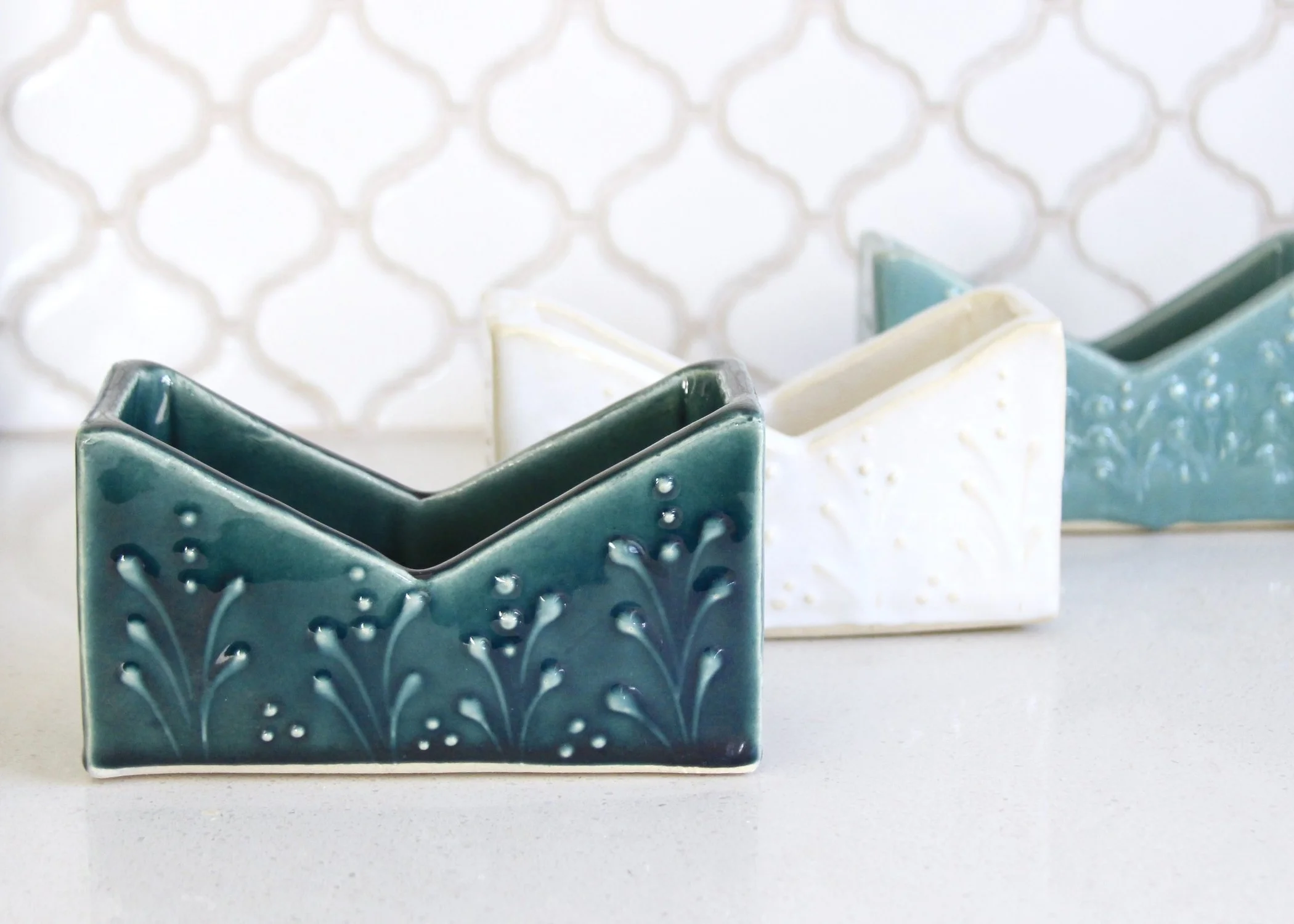 Napkin Holder / Mail Holder - 16 Color Choices