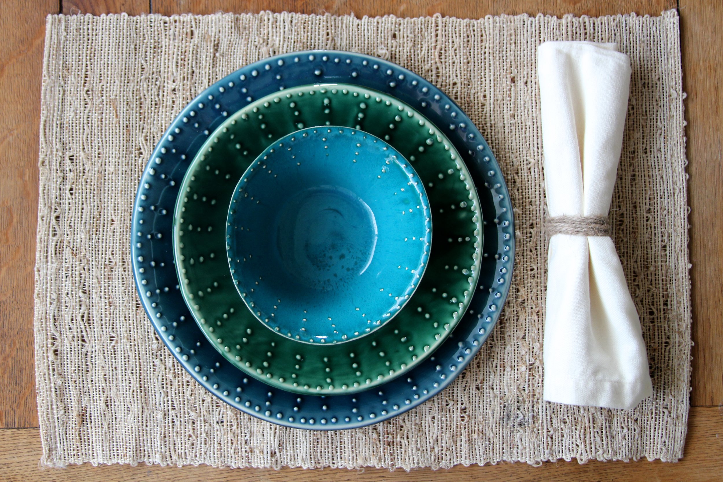 Dot Design Dinnerware Collection — Back Bay Pottery