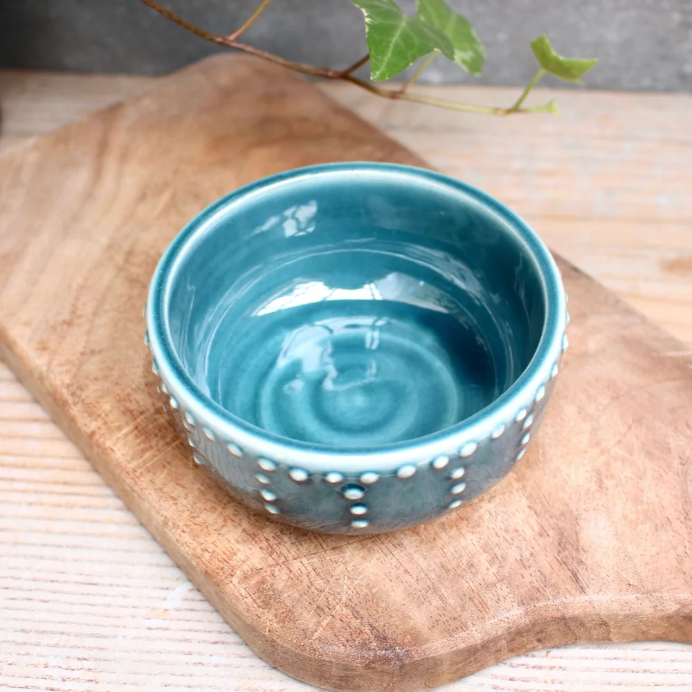 Small Bowl - Dot Design Color Collection — Back Bay Pottery