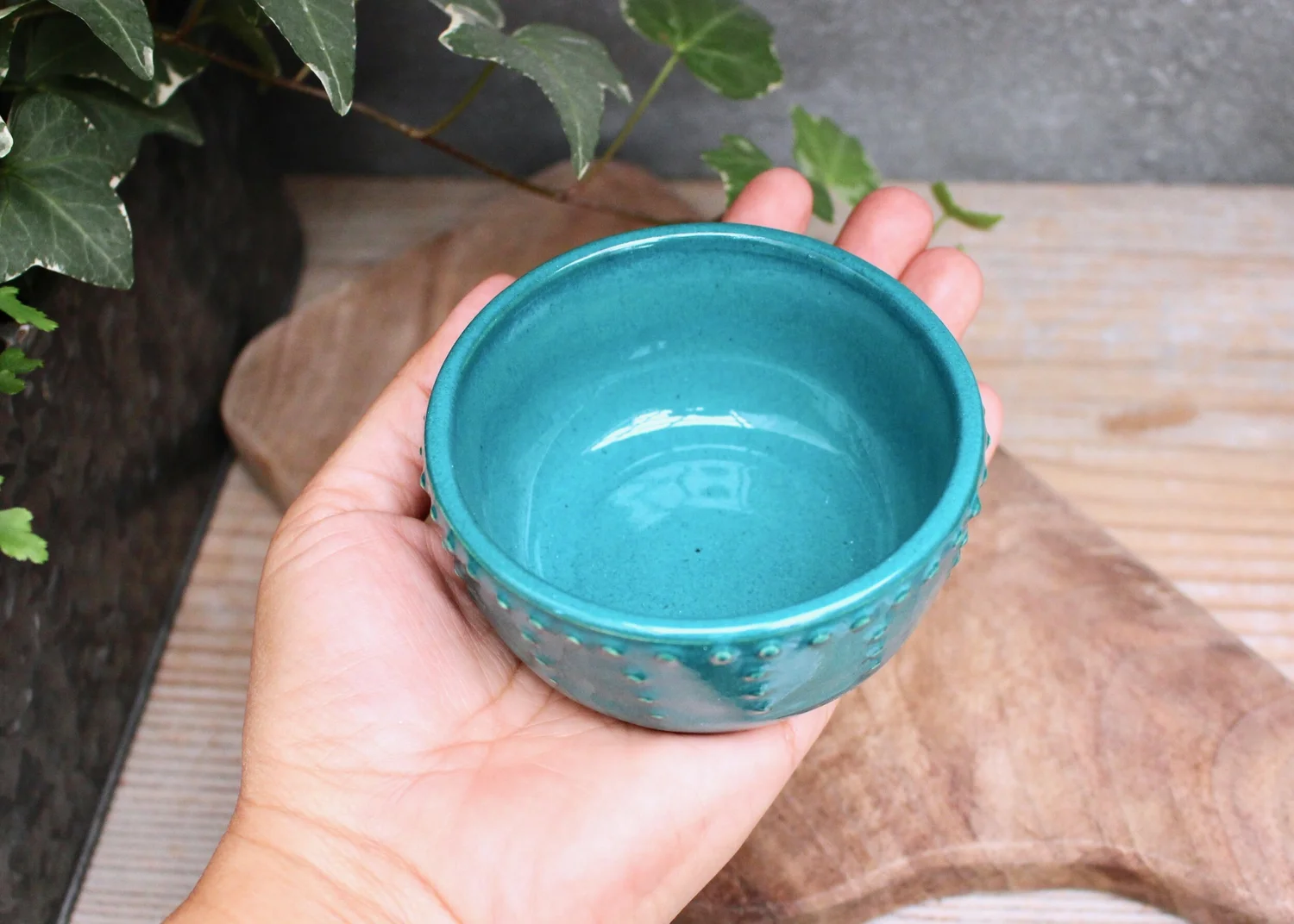 Small Bowl - Dot Design Color Collection — Back Bay Pottery