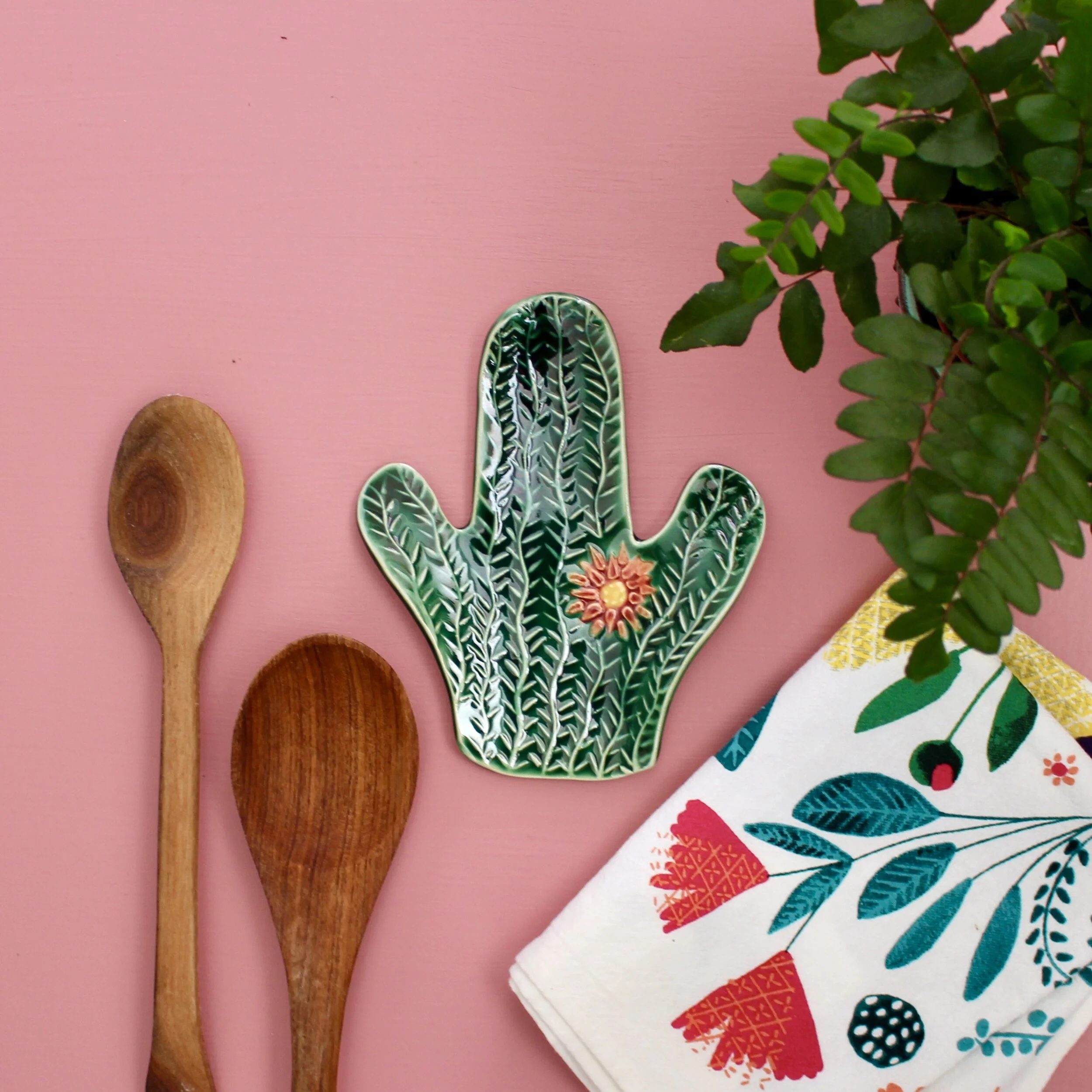 Cactus Spoon Rest