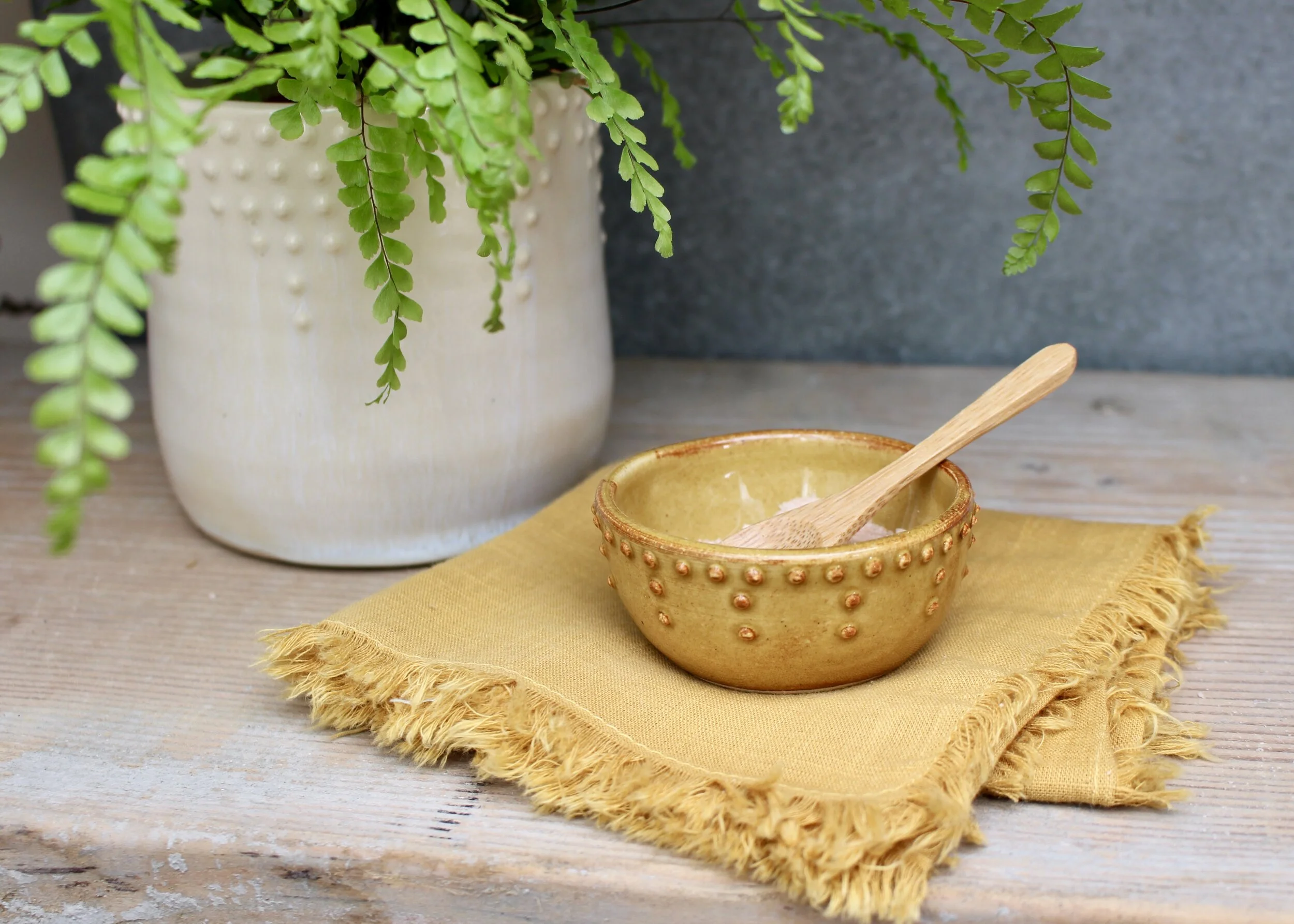 Salt Bowl - Dot Design Color Collection