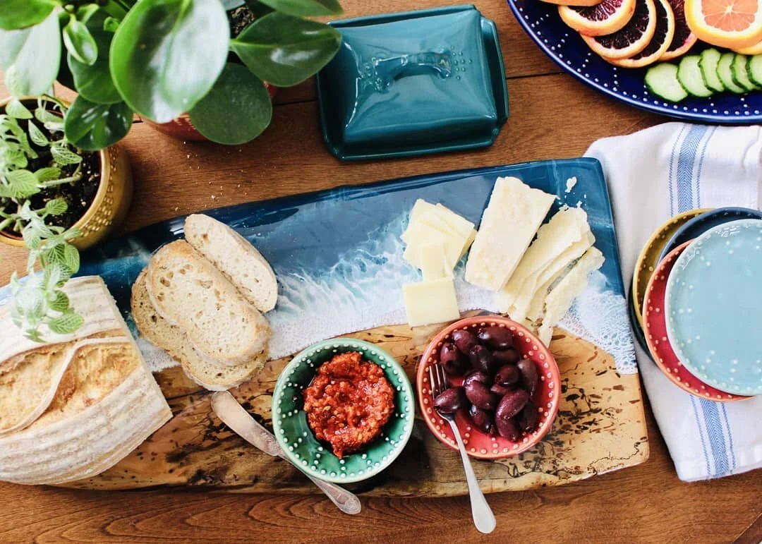 Charcuterie anyone? Love my new board from @backwooddesignco