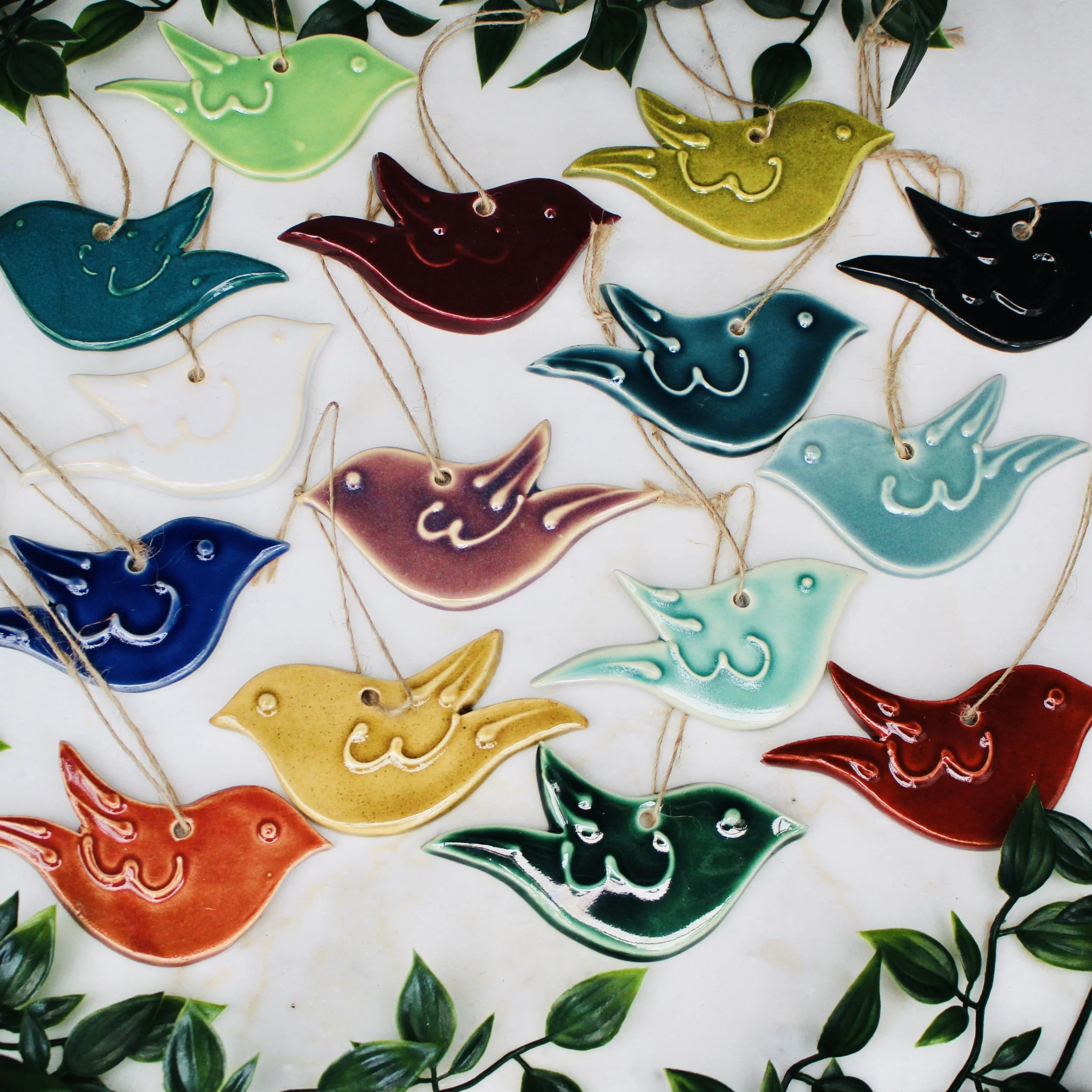 Colorful Bird Ornament