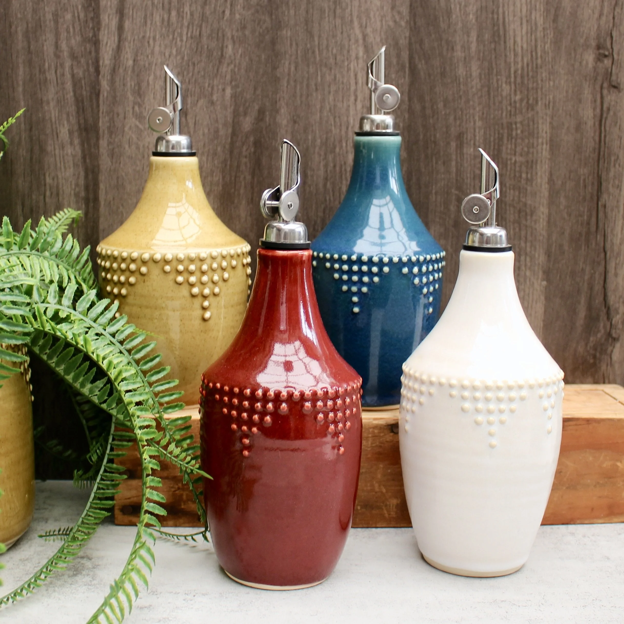 Oil and Vinegar Bottle / Cruet - READY TO SHIP