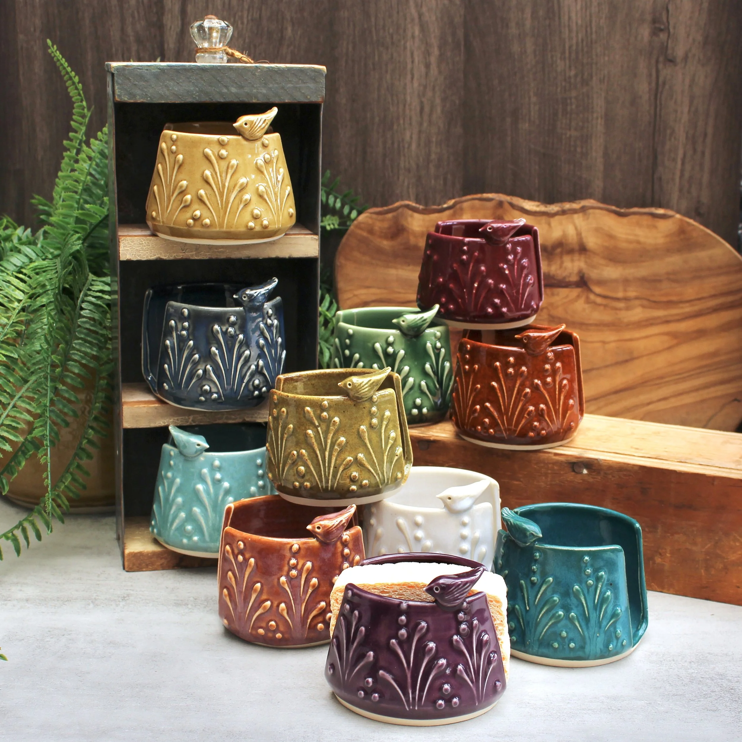 Bird Sponge Holder - READY TO SHIP