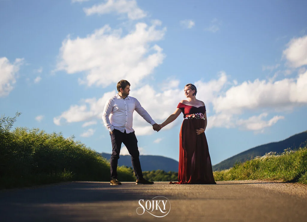 Tehotenské fotenie: Mirka &amp; Matúš