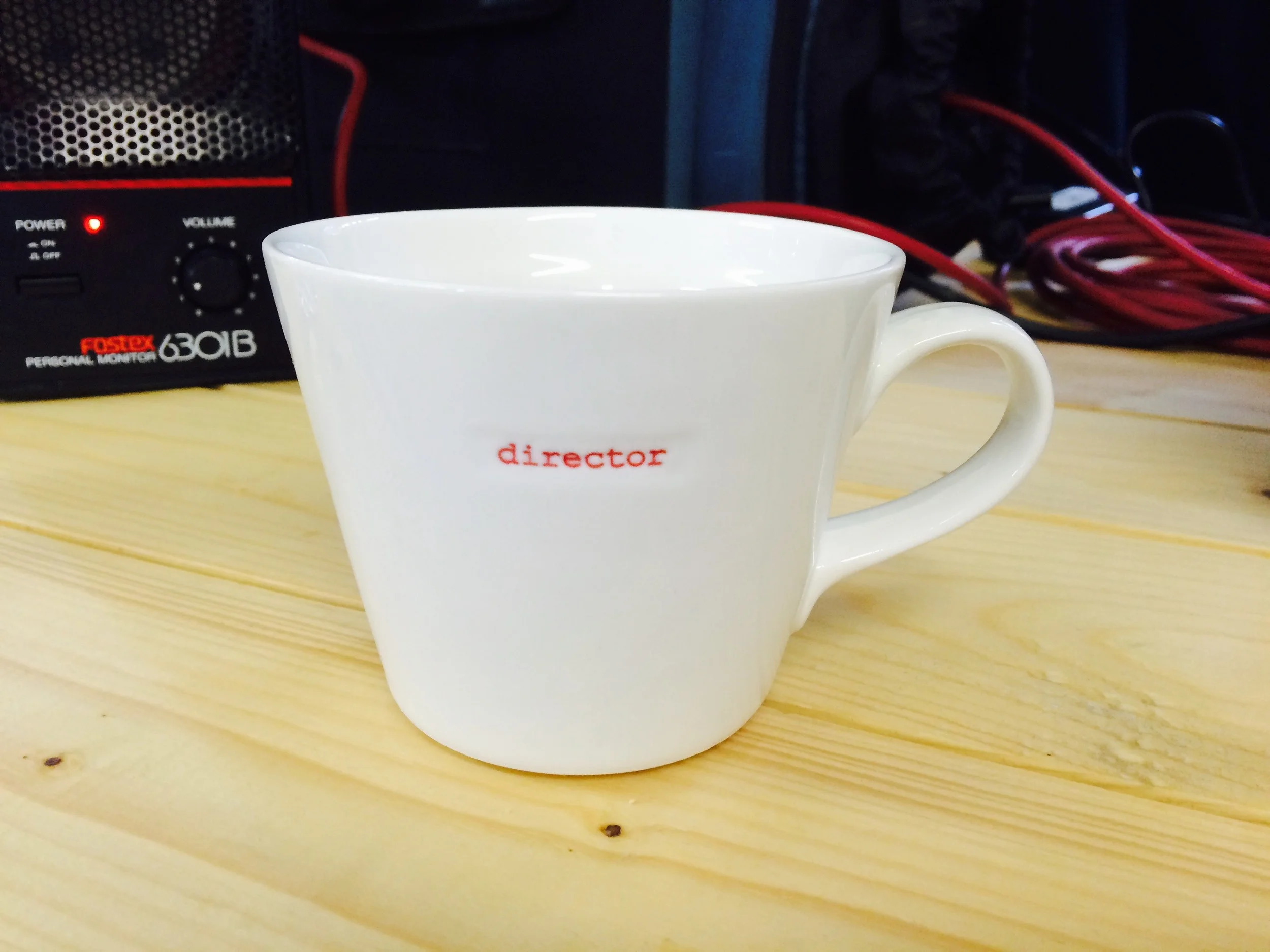 Director - cup made by Keith Brymer Jones
