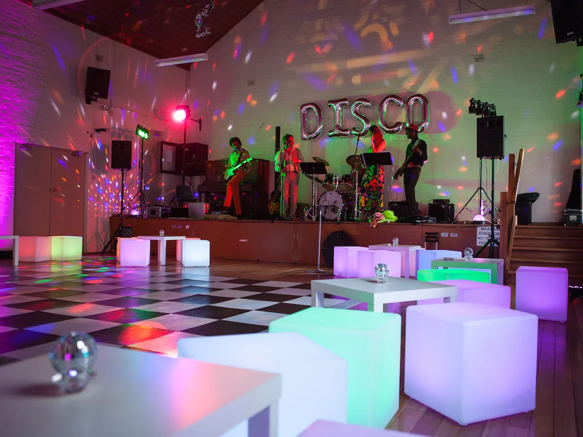 1970s Disco Theme : private birthday party