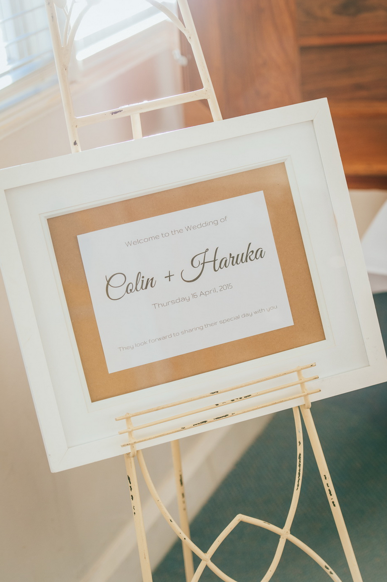 Wedding Easel Welcome Sign