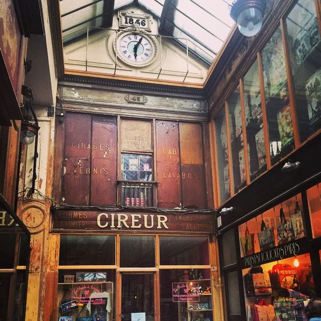Passage Jouffroy, Paris.