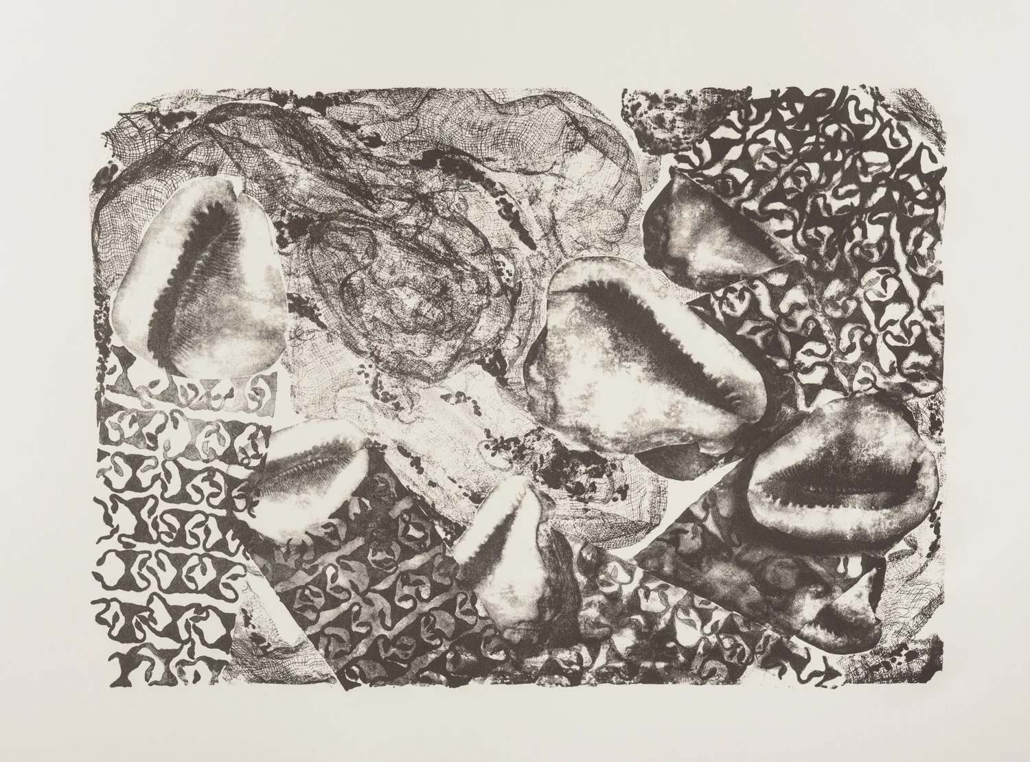 The Absent Dweller II Lithograph on paper 56 x 76 cm 2016