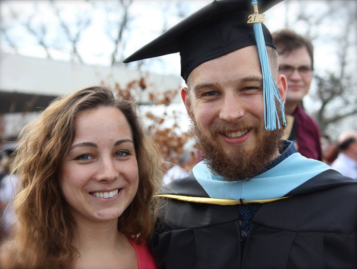 Last week I graduated, this week you graduate. To a life full of adventures!!!