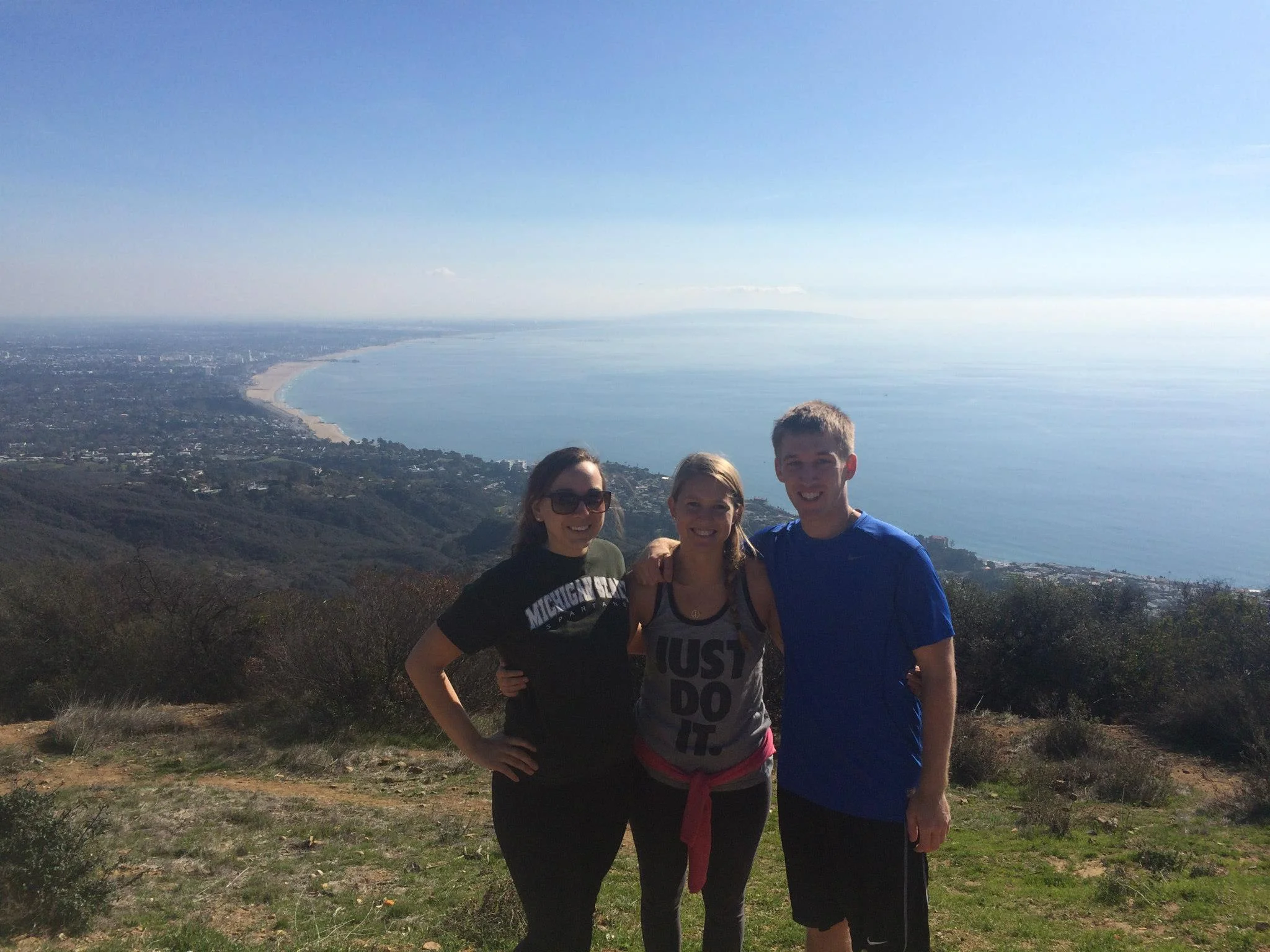 The first time Ben, Hannah and I hiked this trail in January 2015.