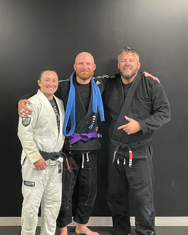 Congratulations to Chris Powell for earning his Purple Belt at South Aiken Jiu-Jitsu!