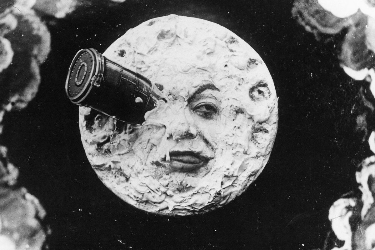 A scene from A Trip to the Moon (1902). (BFI)
