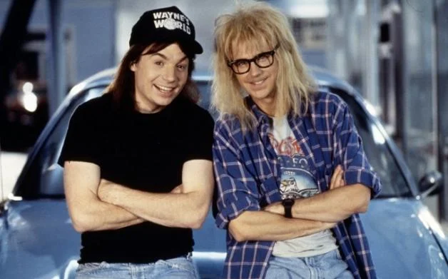 Promotional image from Wanye's World , 1992.