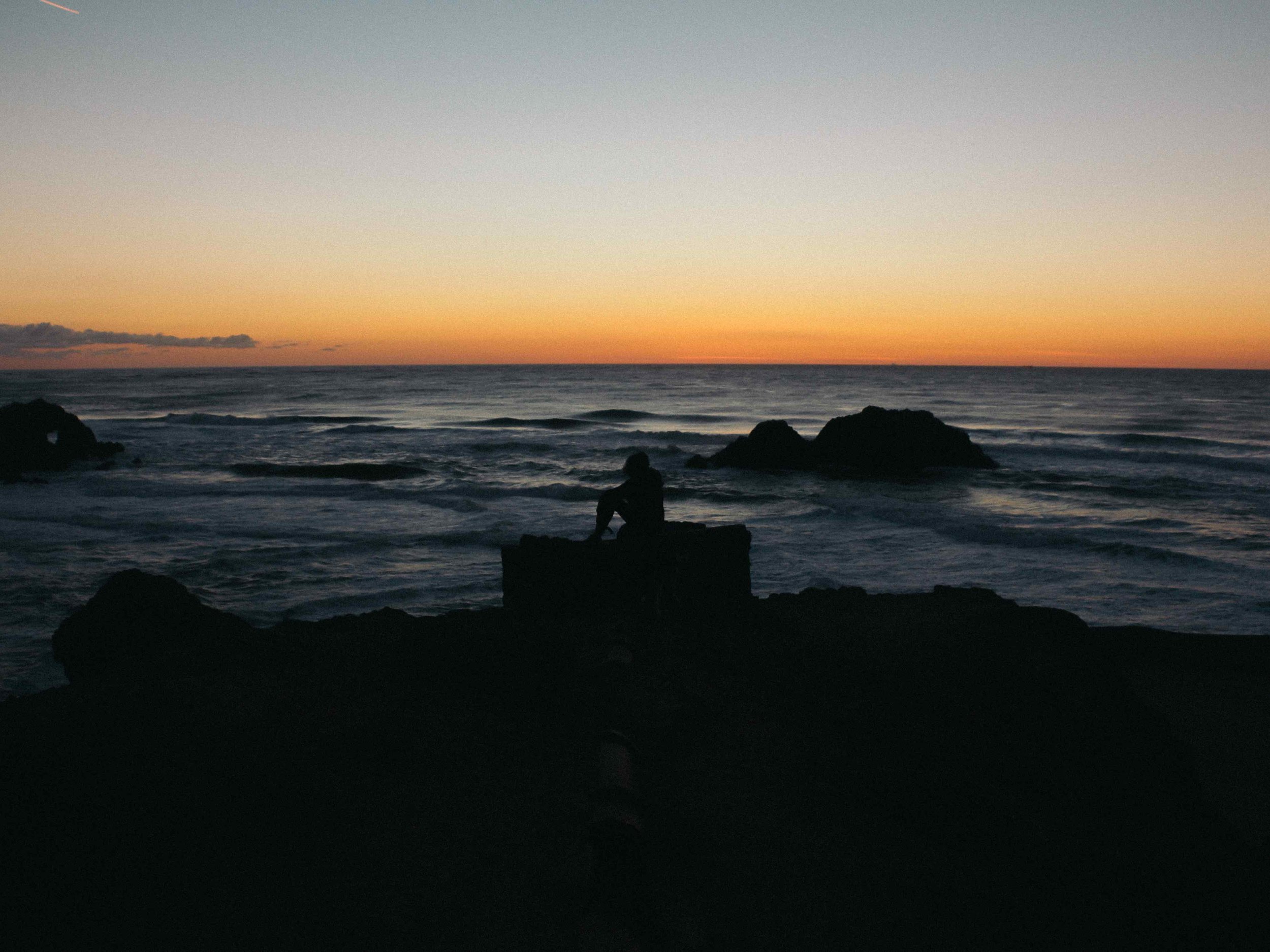 Land's End at Sunset