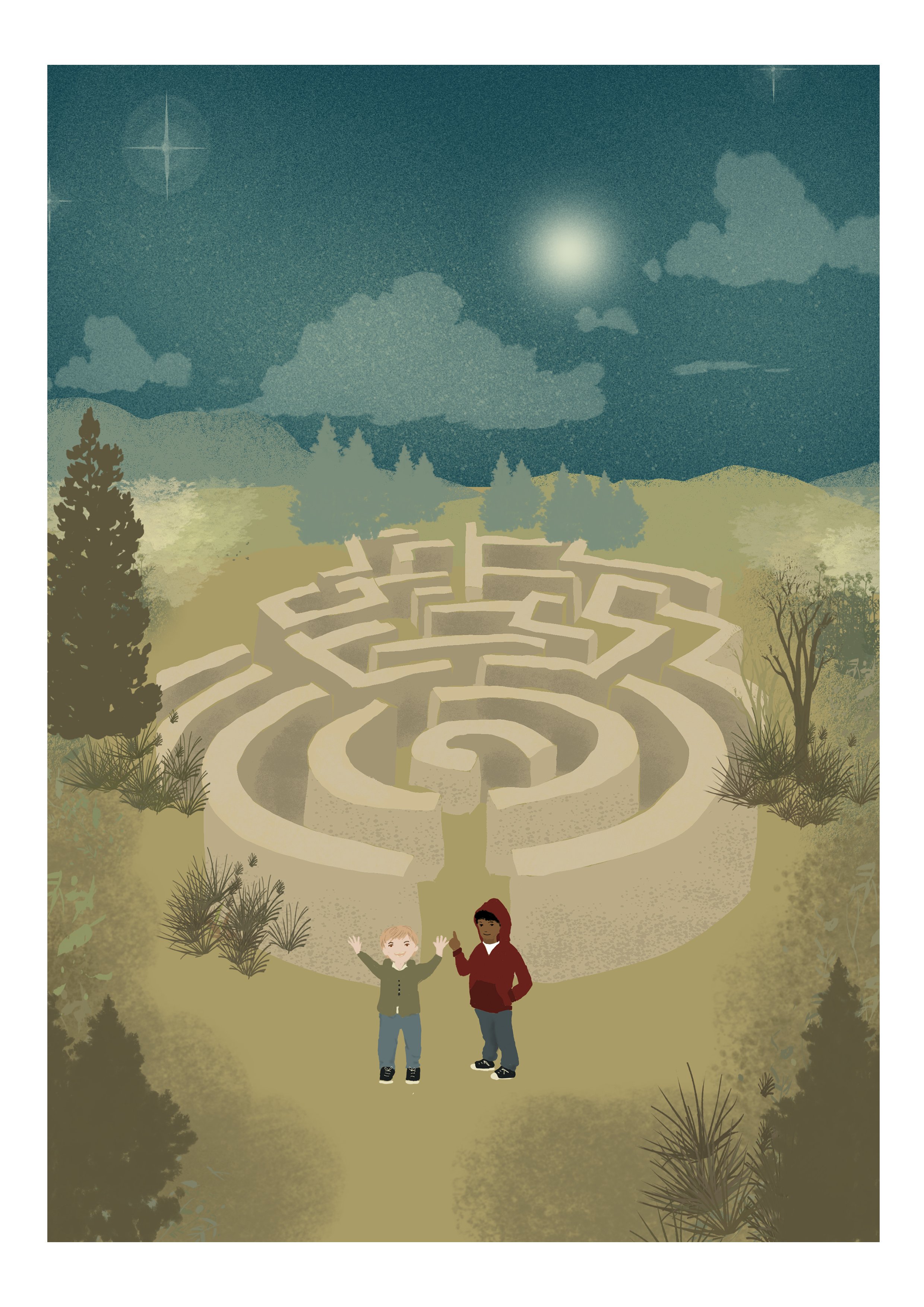 The way through the maze