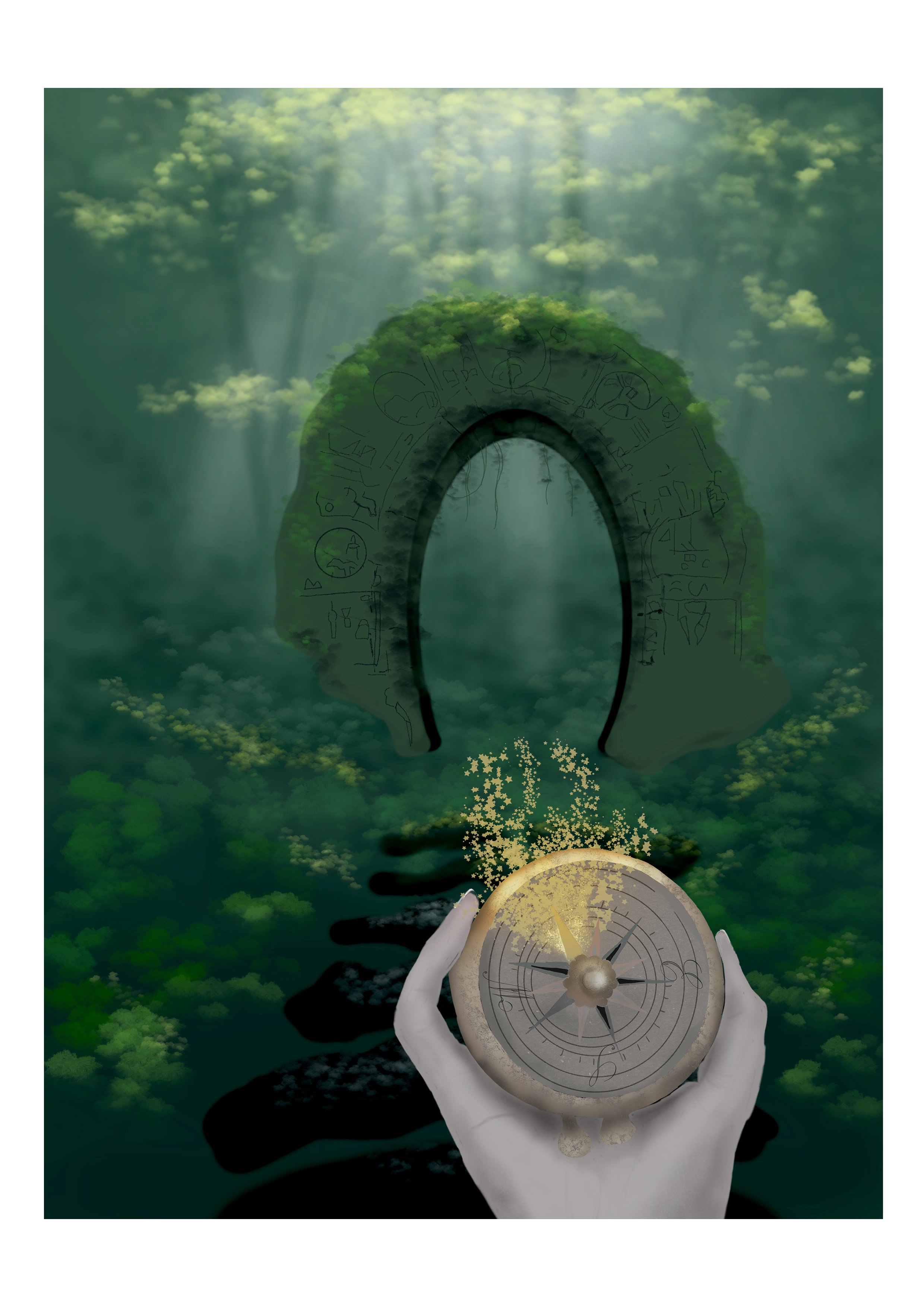 The silent compass