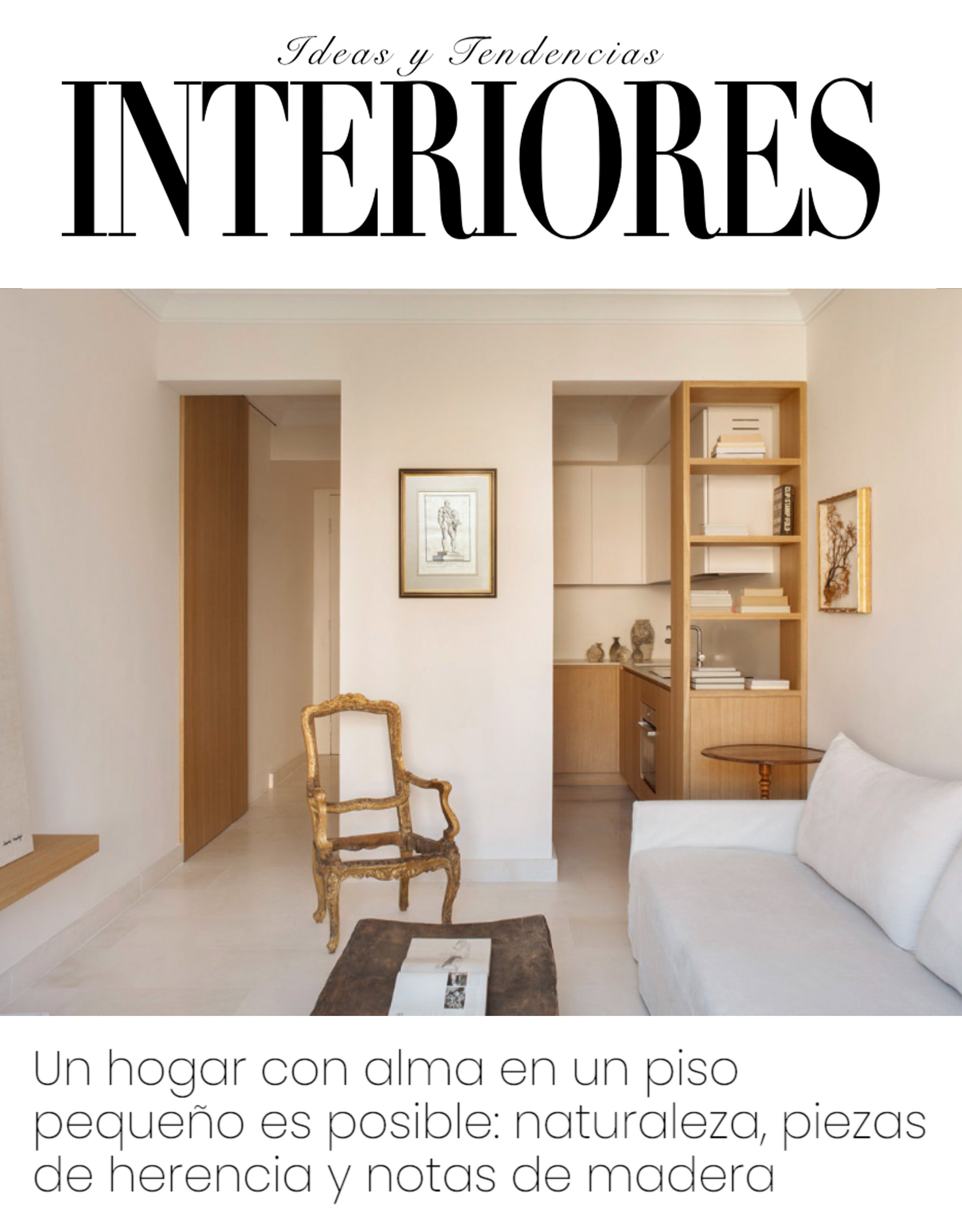 REVISTA INTERIORES . Abril 2024