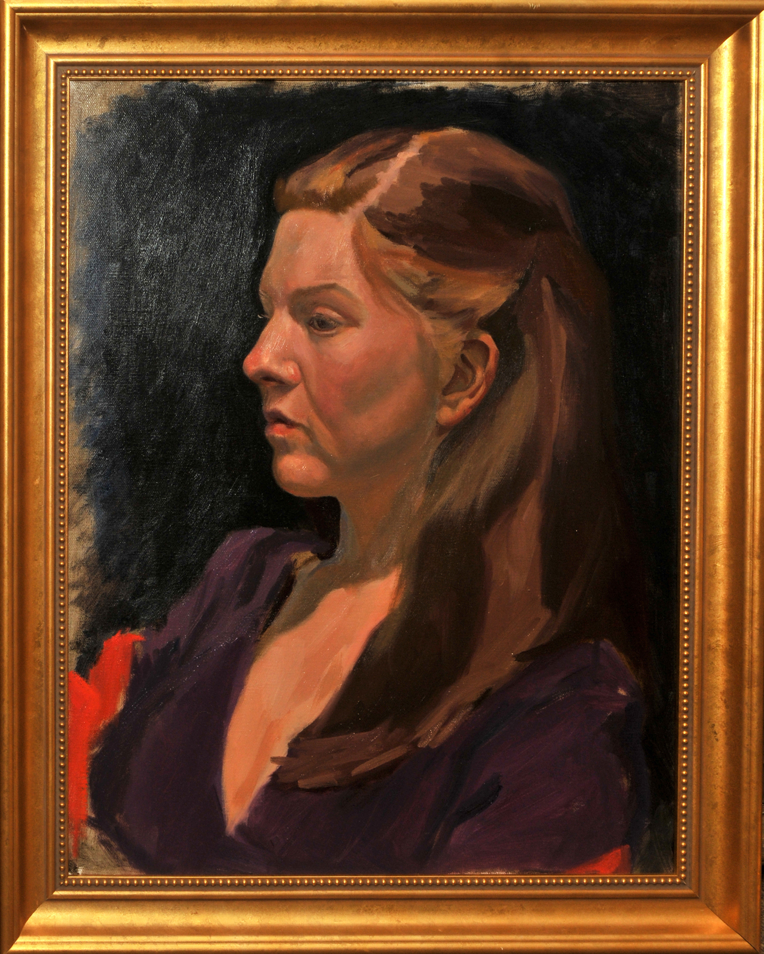 PORTRAIT OF YOUNG WOMAN #2 – 18"x24"