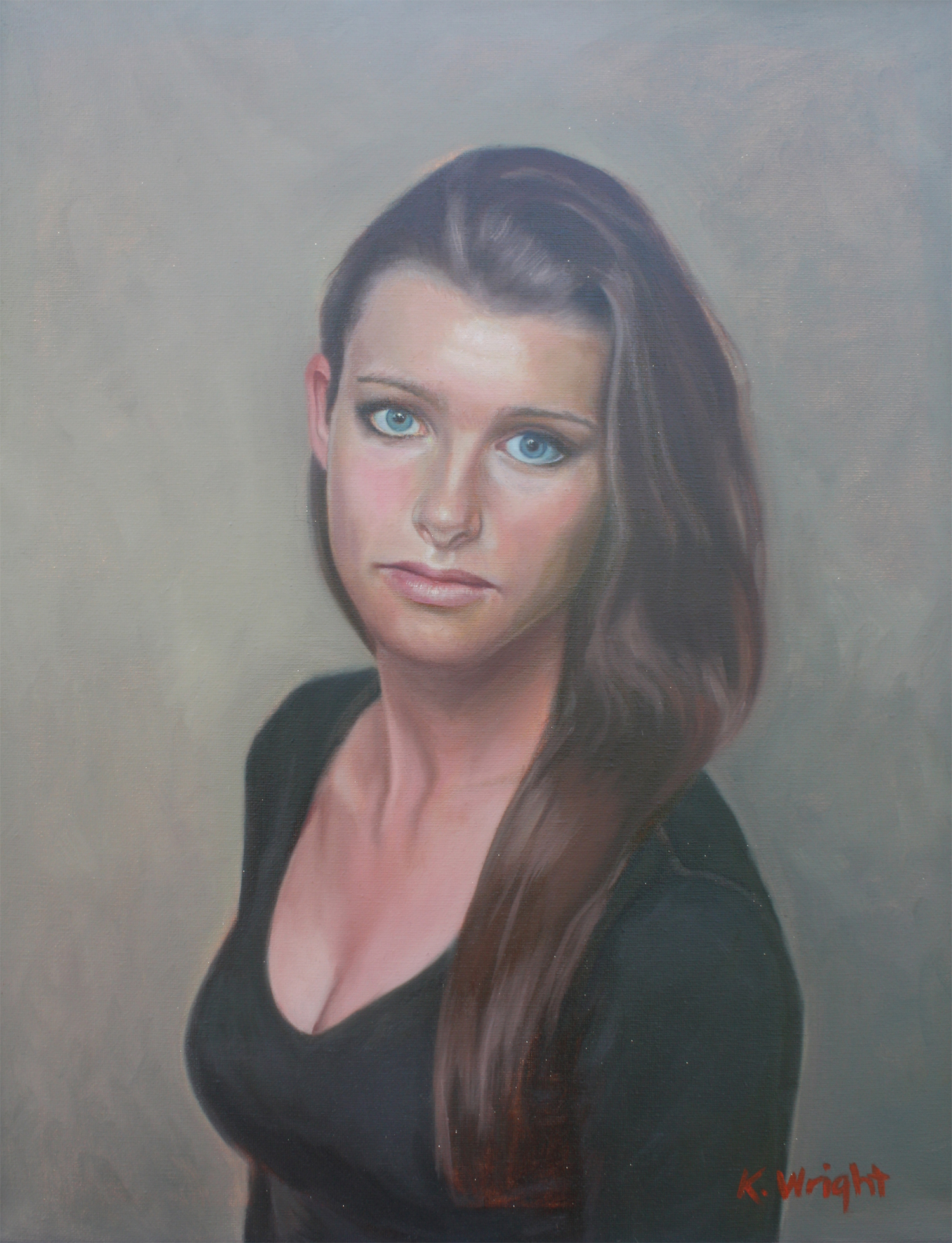 PORTRAIT OF KATE – 18"x24"