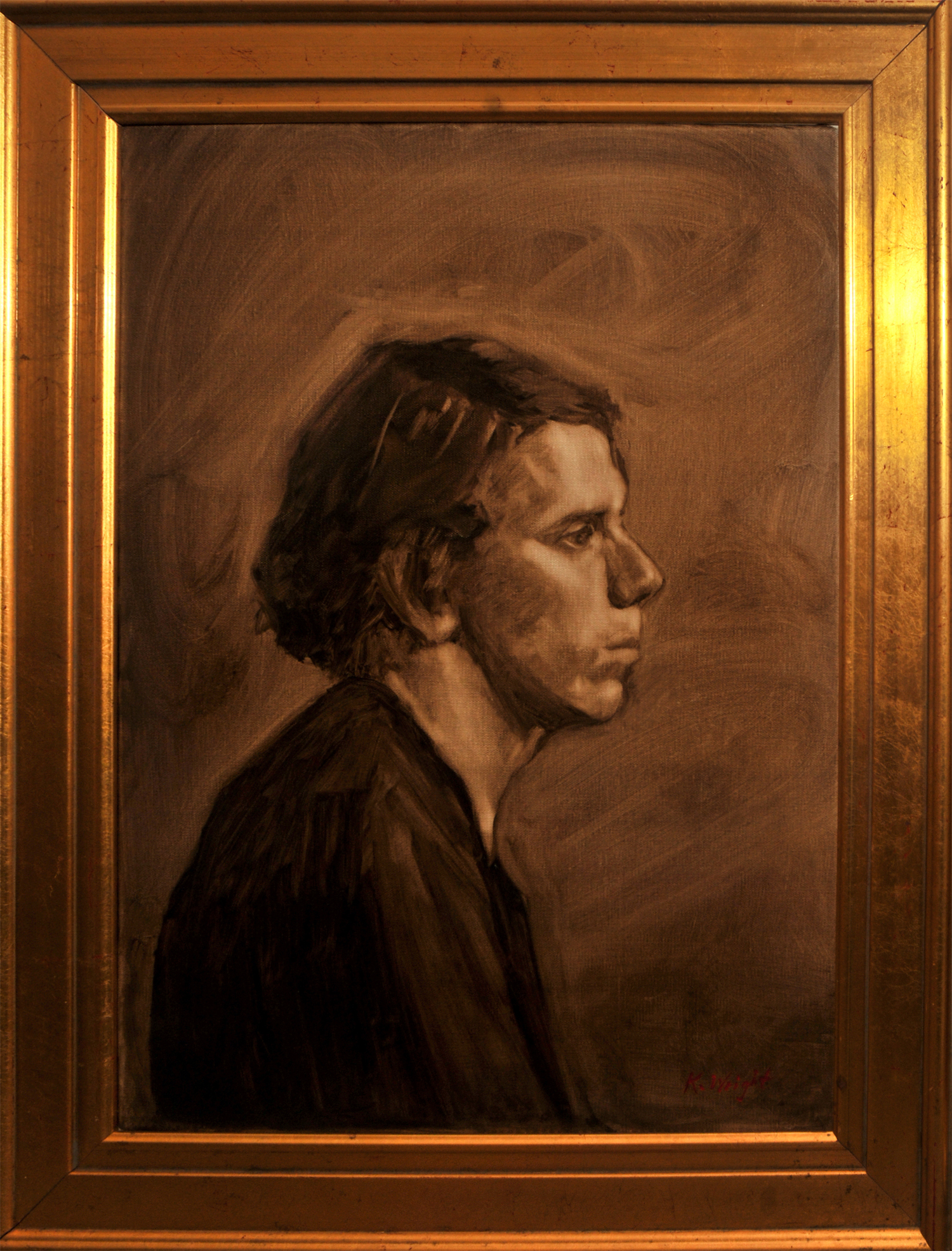 PORTRAIT OF YOUNG MAN – 18"x24"