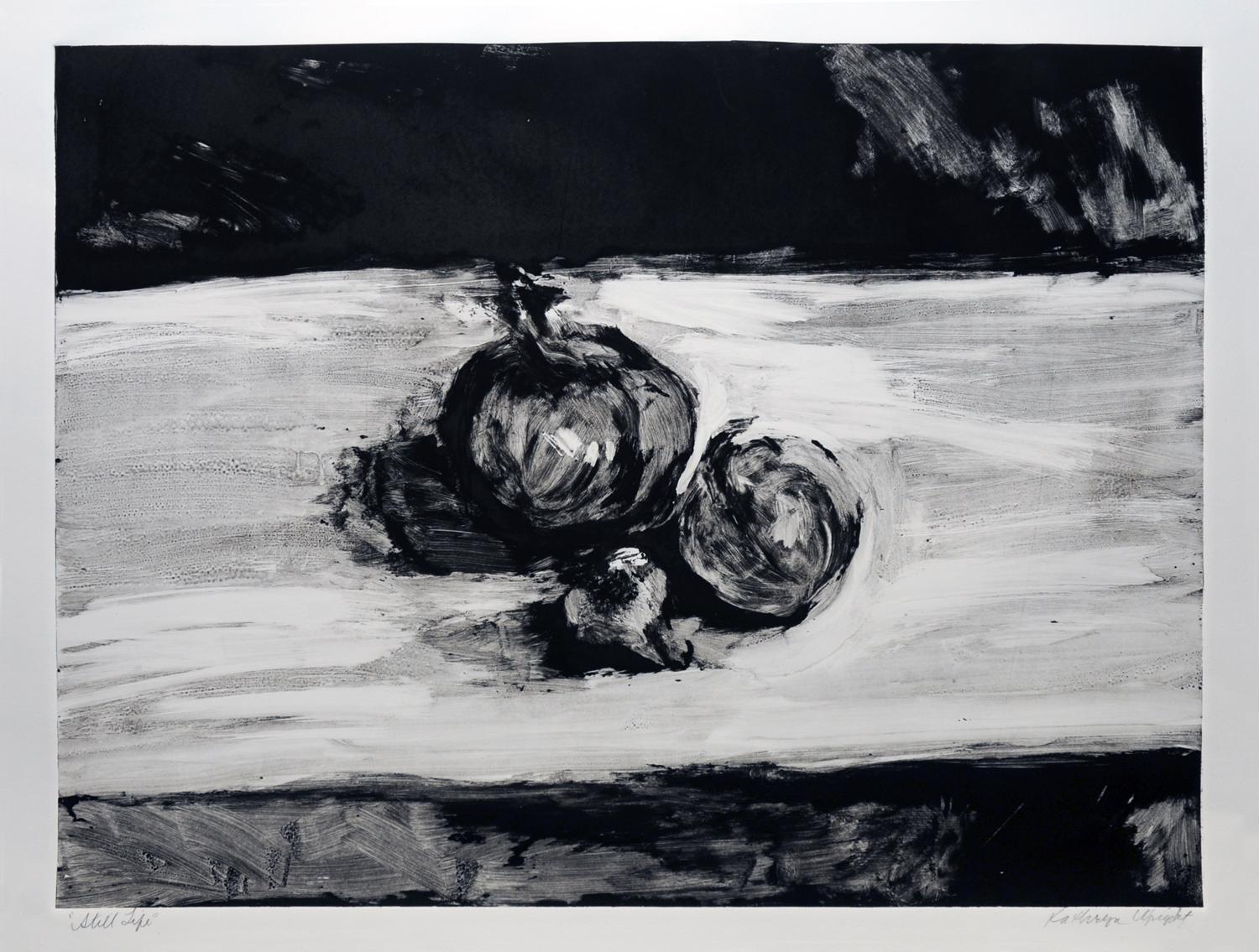ONIONS WITH GARLIC – 24"x18"