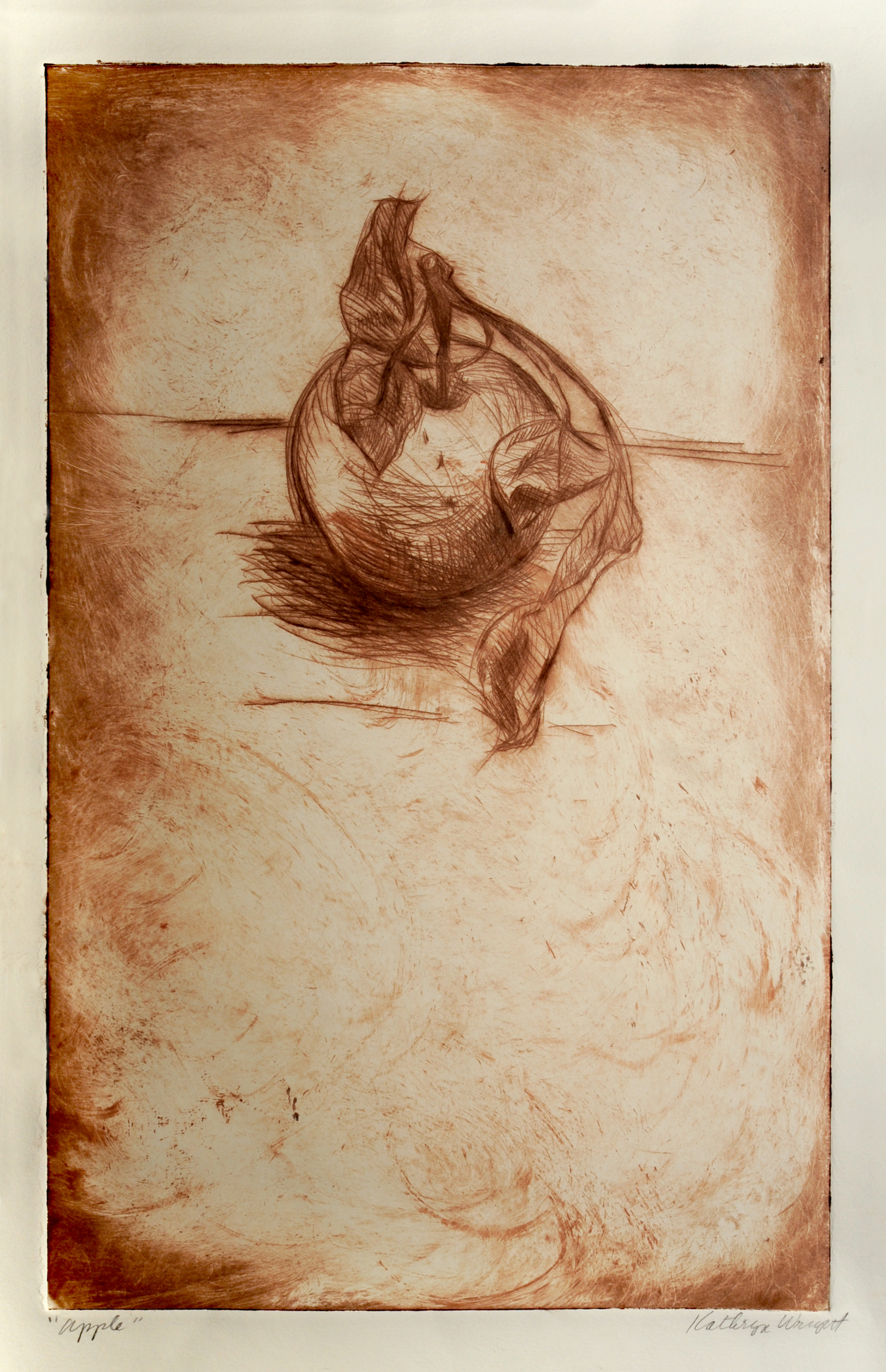 STUDY OF APPLE – 9"x14"