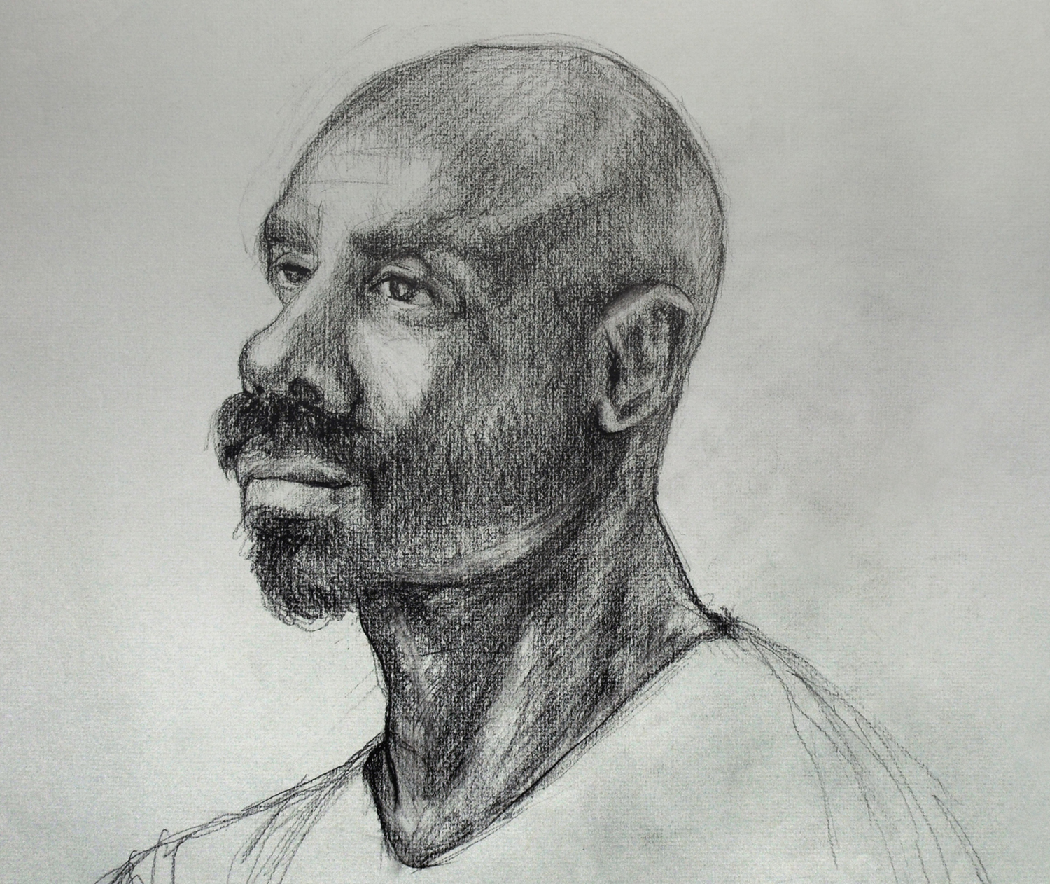 HEAD STUDY AT PENNSYLVANIA ACADEMY OF FINE ARTS #3