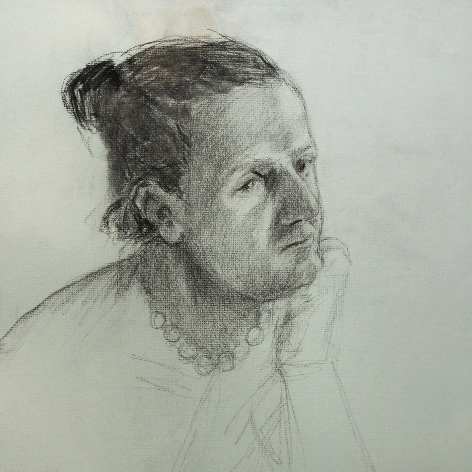 HEAD STUDY AT PENNSYLVANIA ACADEMY OF FINE ARTS #4