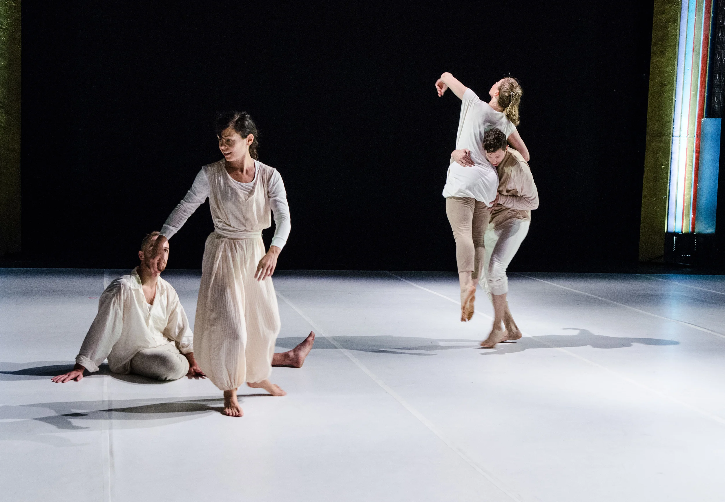 Photo of Simon Thomas-Train, Lea Fulton, Carly Berrett Plagianakos and Edward Rice by Judith Stuart