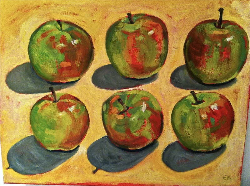 6 apples