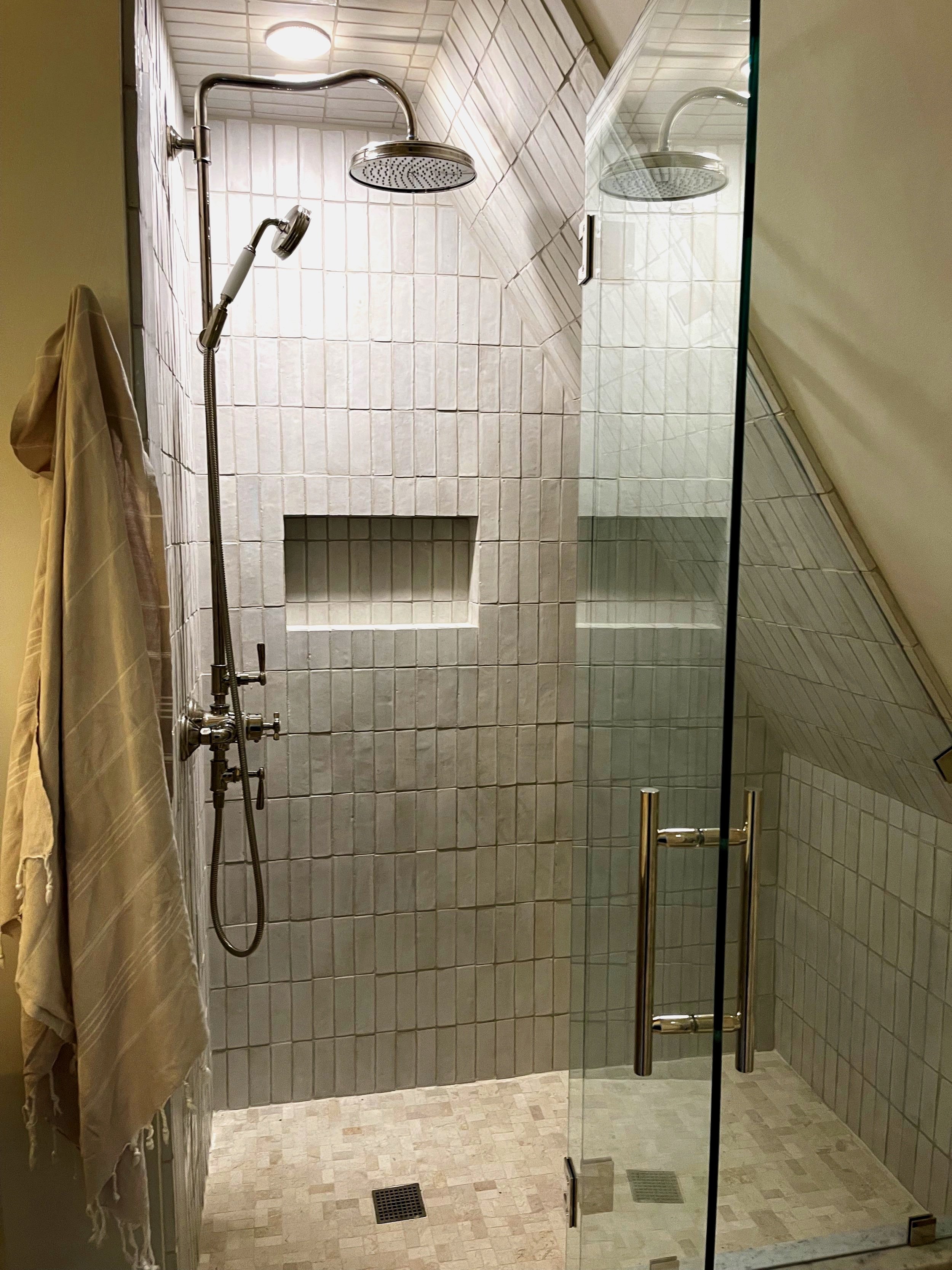 another master bath under the eaves