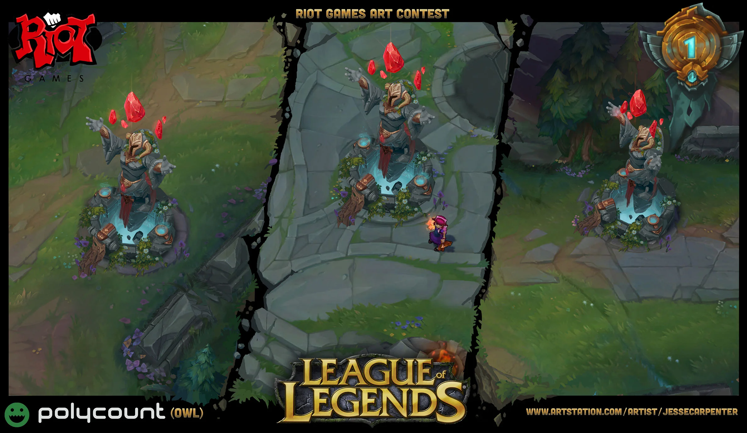 Polycount — Riot Environment Art Contest Winner