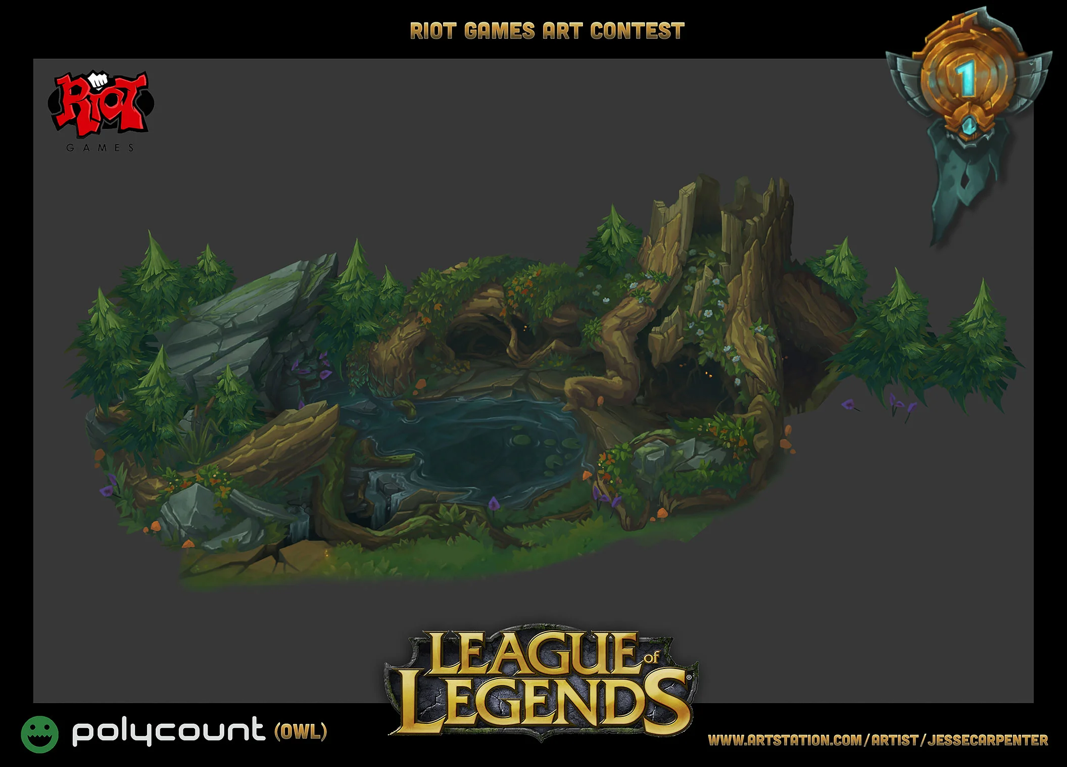 Polycount — Riot Environment Art Contest Winner