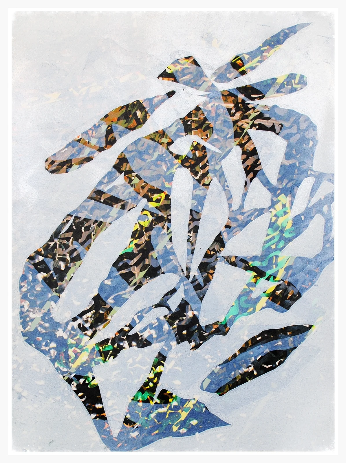 Barnoodson, monotype & inkjet print, 21"x27", 2015.