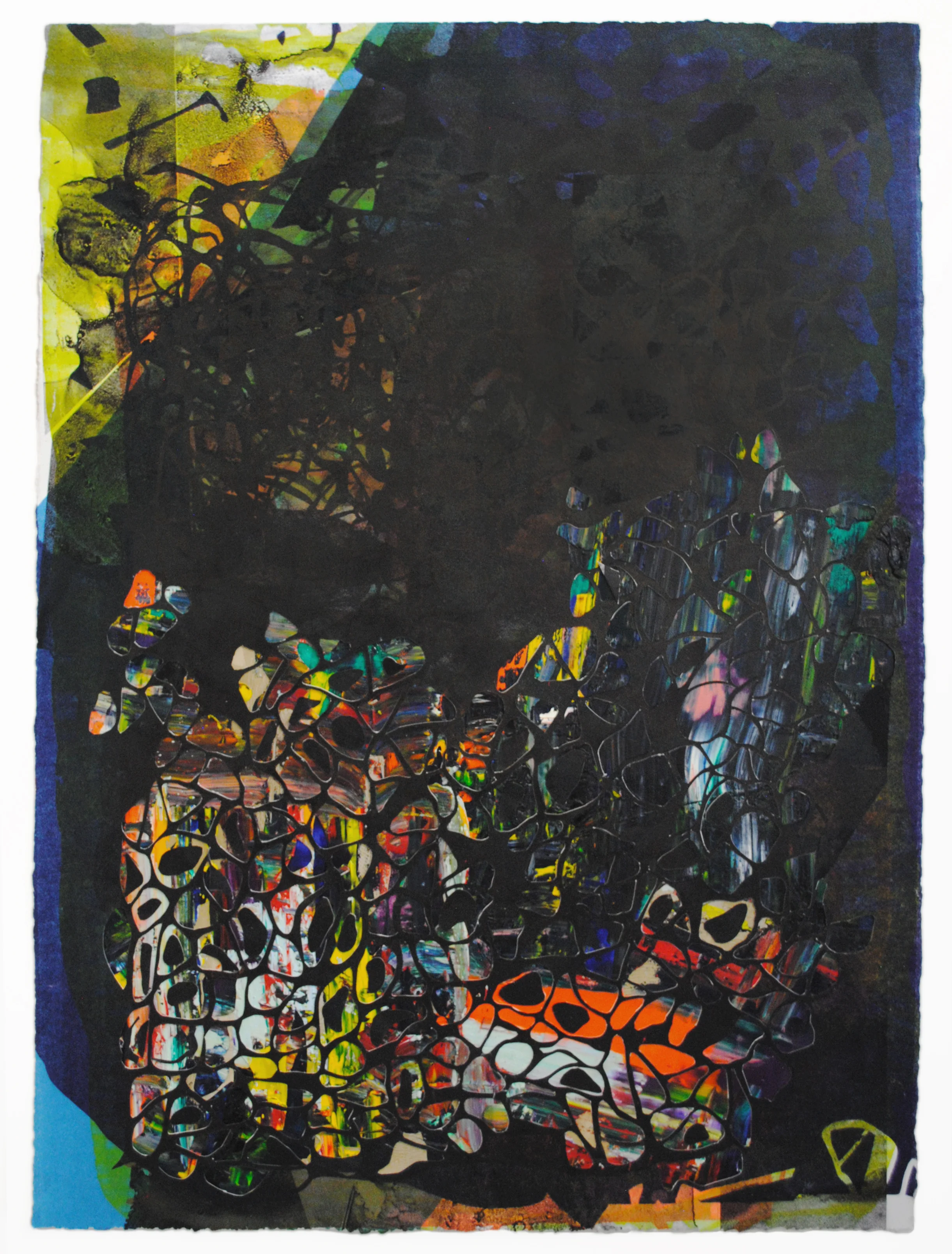 Horrinke, Mixed media, 22" x 30", 2015.